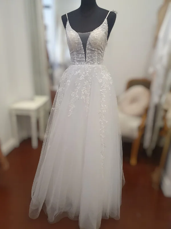 Romantic A-Line Gown