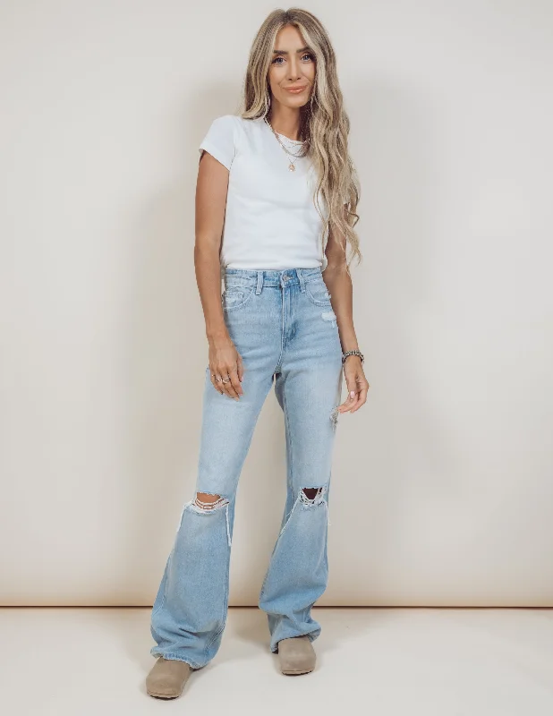 Madelynn Distressed Denim