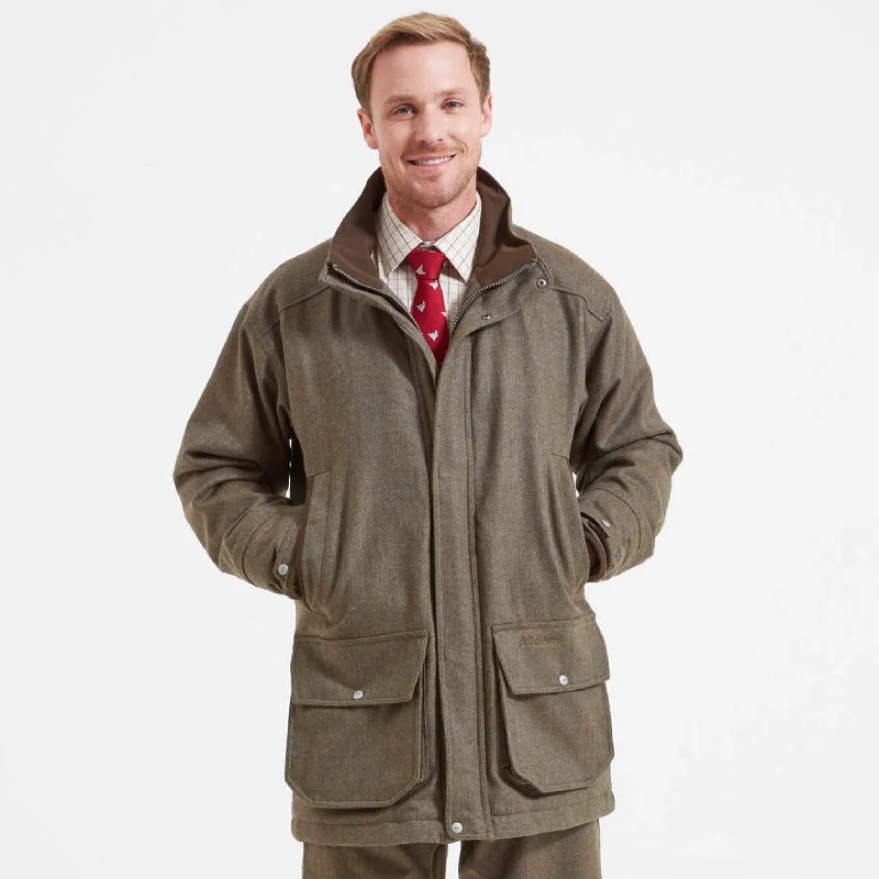 Schoffel Mens Classic Tweed Ptarmigan Coat  Youthful Women's Pop