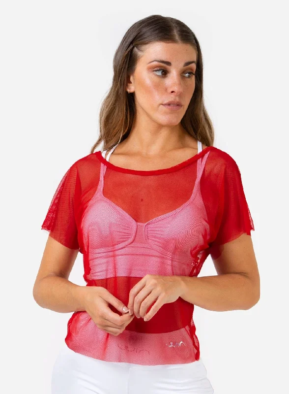 T SHIRT LUXURY-RED