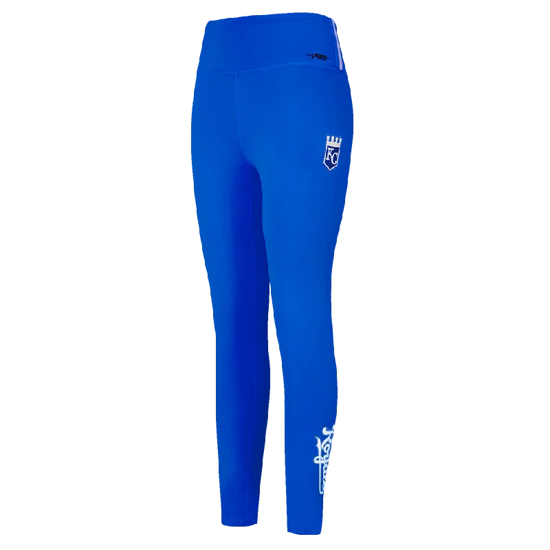 MLB KANSAS CITY ROYALS CLASSIC WOMEN'S JERSEY LEGGING (ROYAL BLUE)