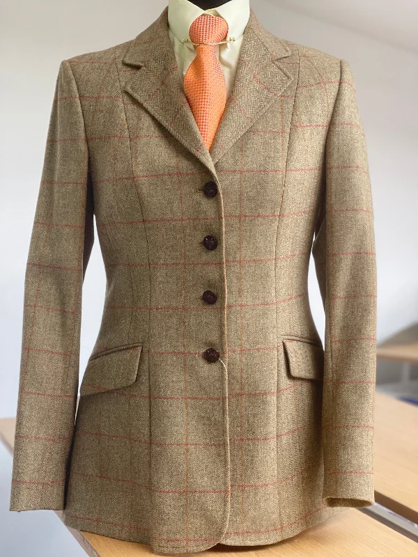 IN STOCK: Princess Cut plain collar traditional oatmeal brown (Size 10-12) Vacation
