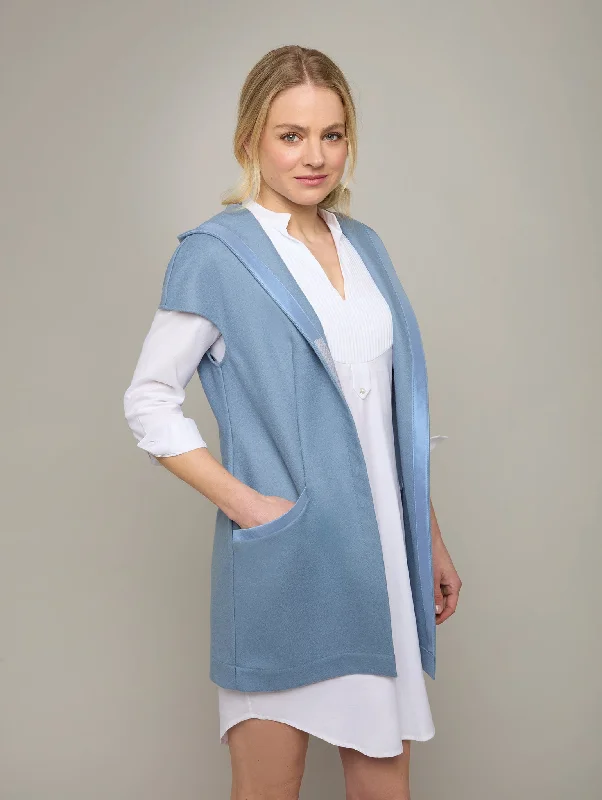 SHELL | Melton Hooded Gilet Athletic Women's High - 