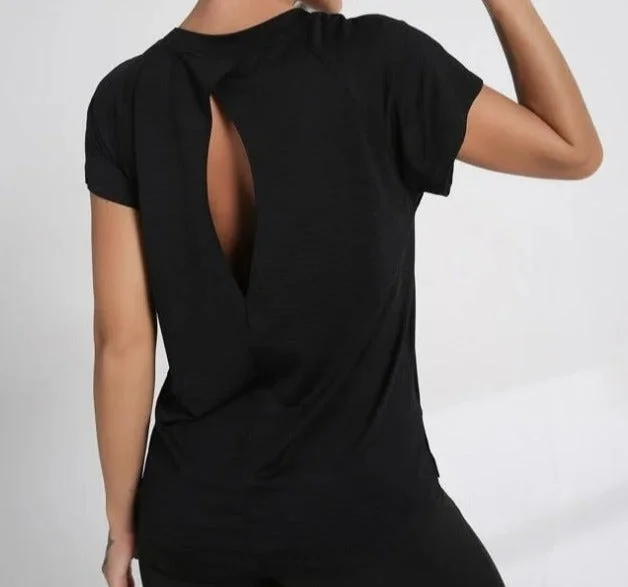 Cut Out Sports Tees Dapper Women's Bow - adorned