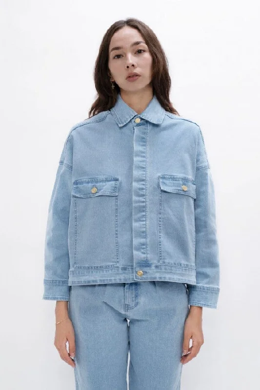 Arizona Denim Jacket Sky Hip Women's Urban
