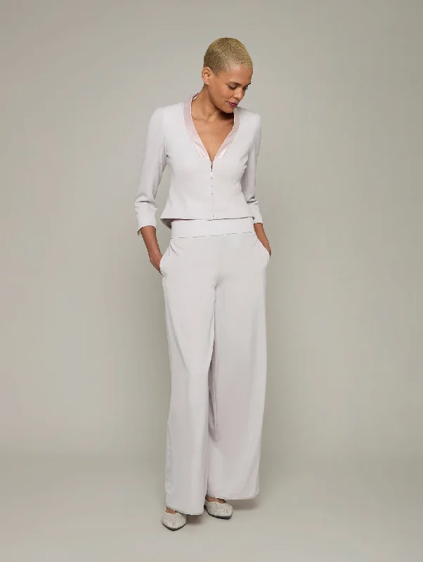 PILASTER | Tailored Crop Tux Jacket Youthful Women's Pop