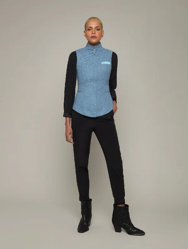 RIDER | Lambswool Tailored Waistcoat Relaxed Women's Beachy