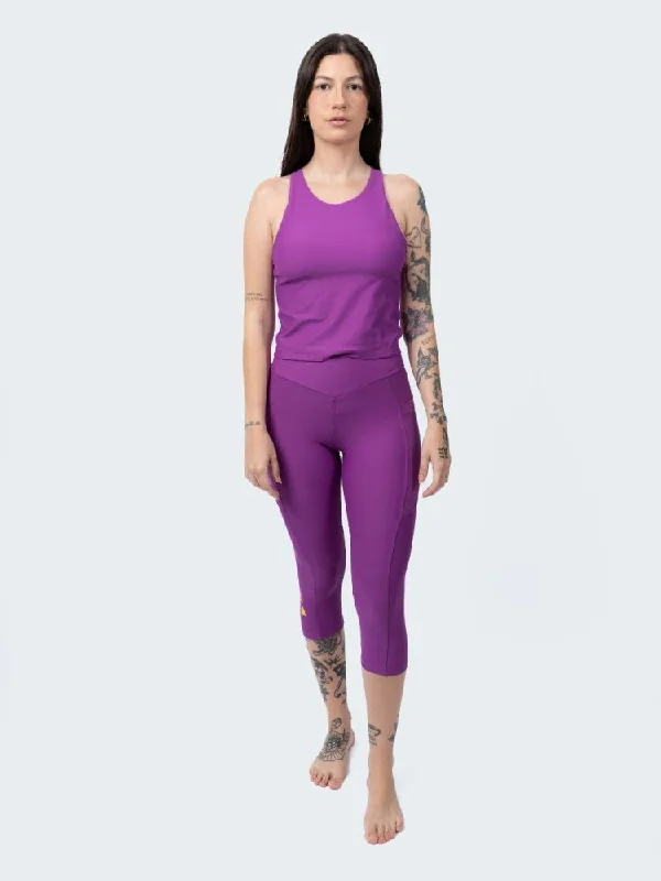 Crop Top JANEIRO - ORCHID British Gentlewoman Style
