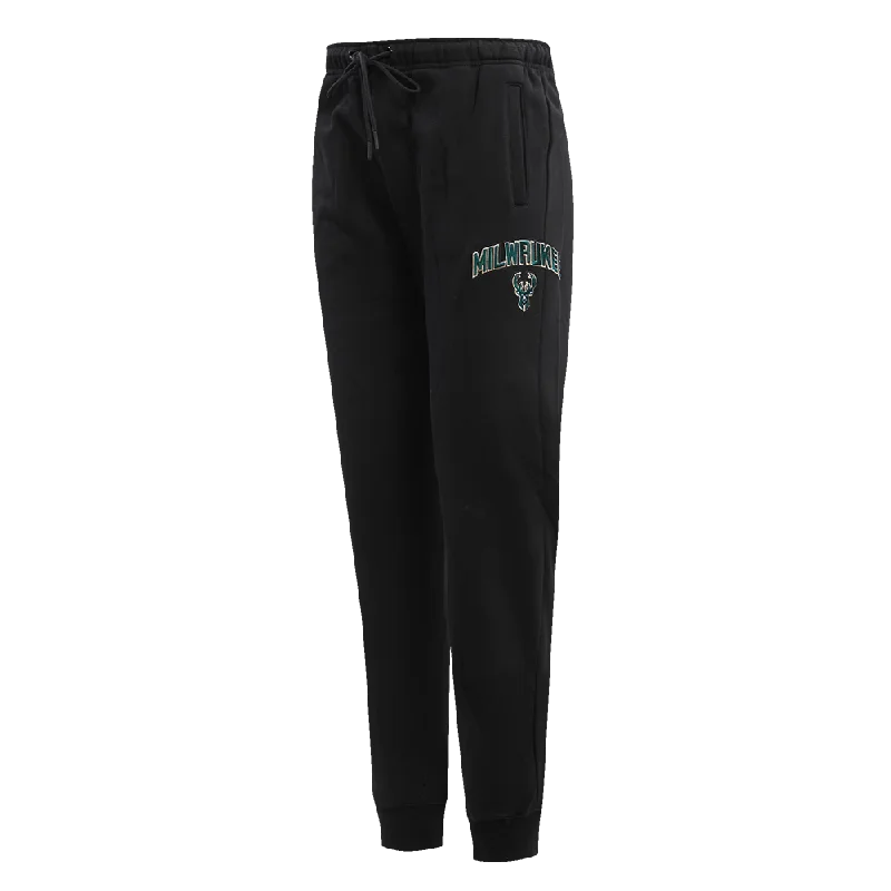 NBA MILWAUKEE BUCKS CLASSIC WOMEN'S SWEATPANT (BLACK)