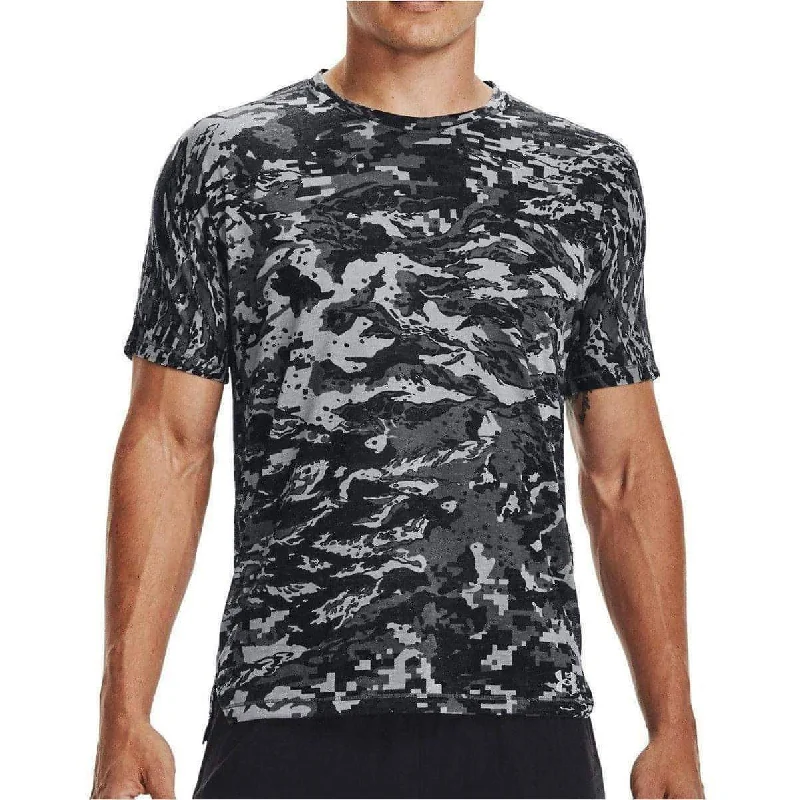 Under Armour Breeze Short Sleeve Mens Running Top - Grey