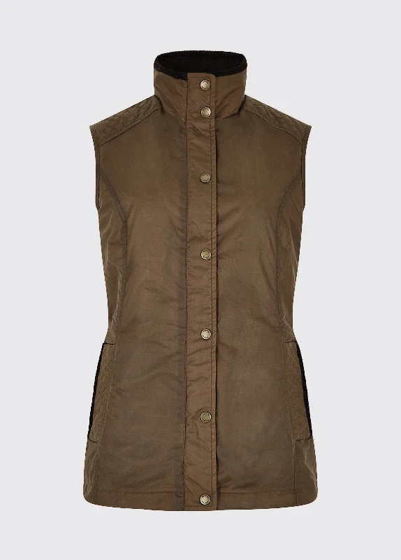Dubarry Pakenham Wax Gilet Modern Women's 