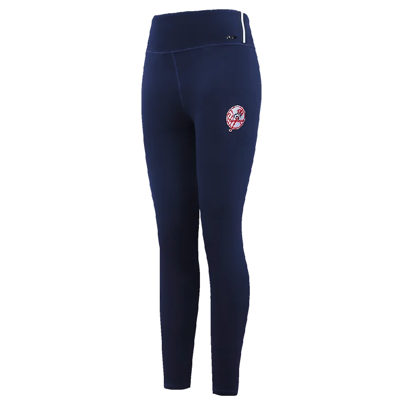 MLB NEW YORK YANKEES MASHUP WOMEN'S JERSEY LEGGING (MIDNIGHT NAVY)