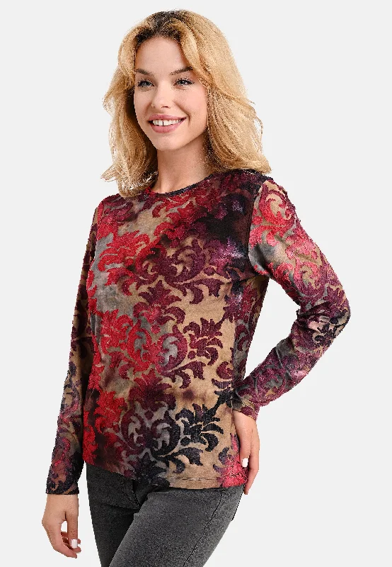 Tie Dye Effect Top Australian Beach