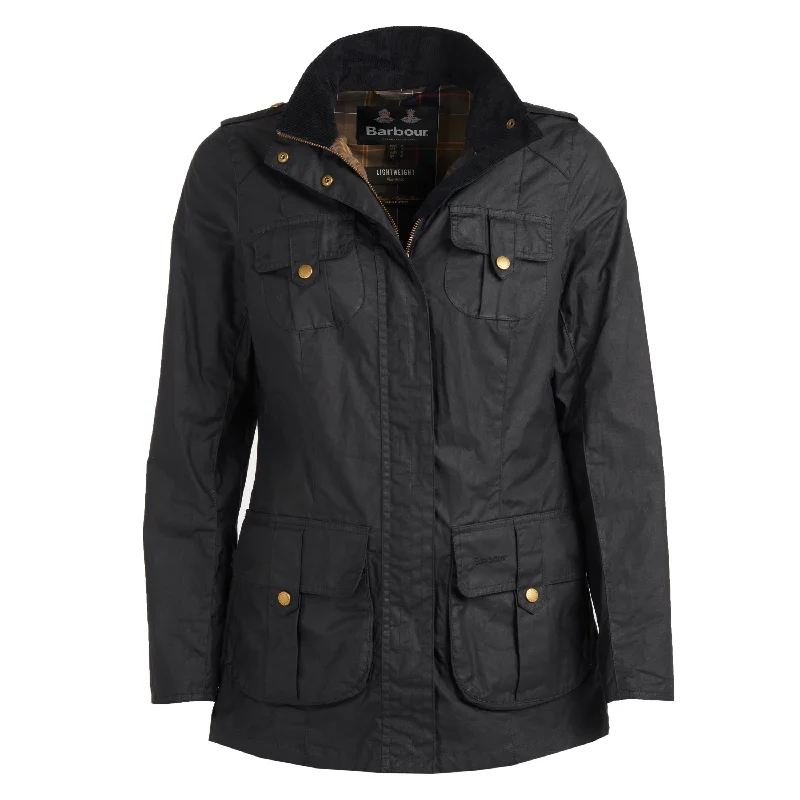 Barbour Defence Lightweight Wax Jacket Compression