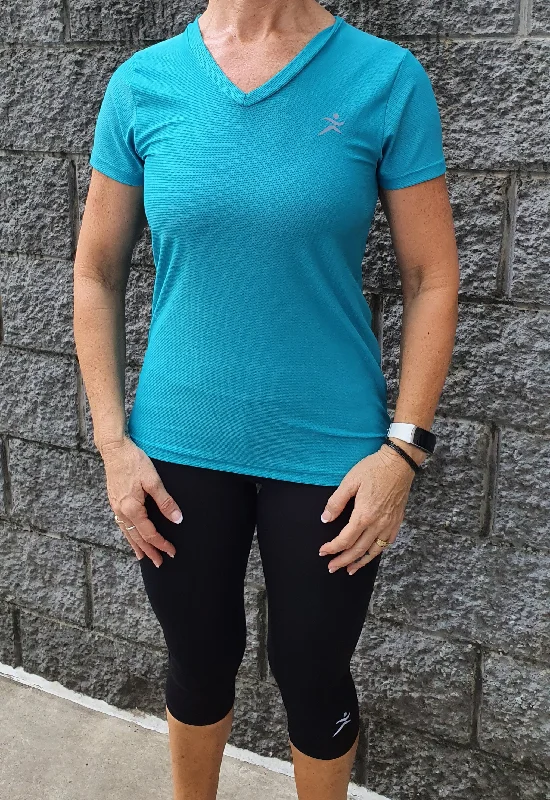Gmaxx 'SCULPT' MESH T-Shirt Relaxed Women's Beachy