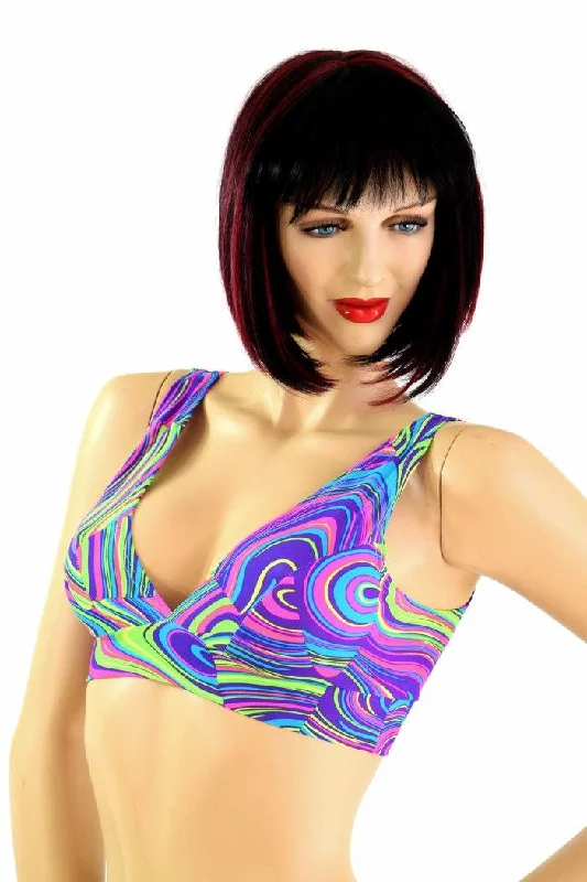 Starlette Bralette in Glow Worm Scandinavian