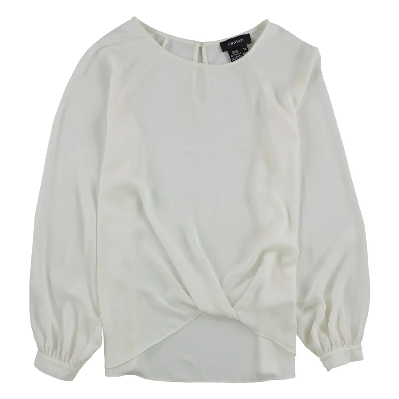 Karen Kane Womens Twist Hem Pullover Blouse garde